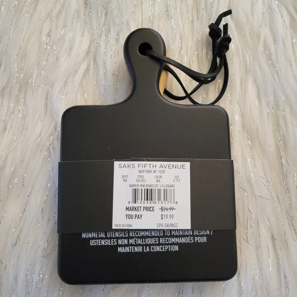 Saks Fifth Avenue new tag
